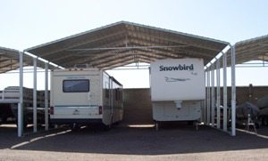 Metal RV Cover